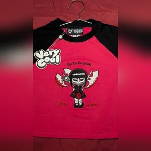 Cool Shirtz Up To No Good Crop Tee. New With Tags! :) Beat Tarrif Prices :))